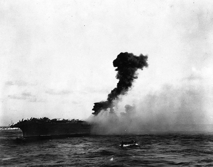 历史上的今天 1942年5月4日 珊瑚海海战爆发