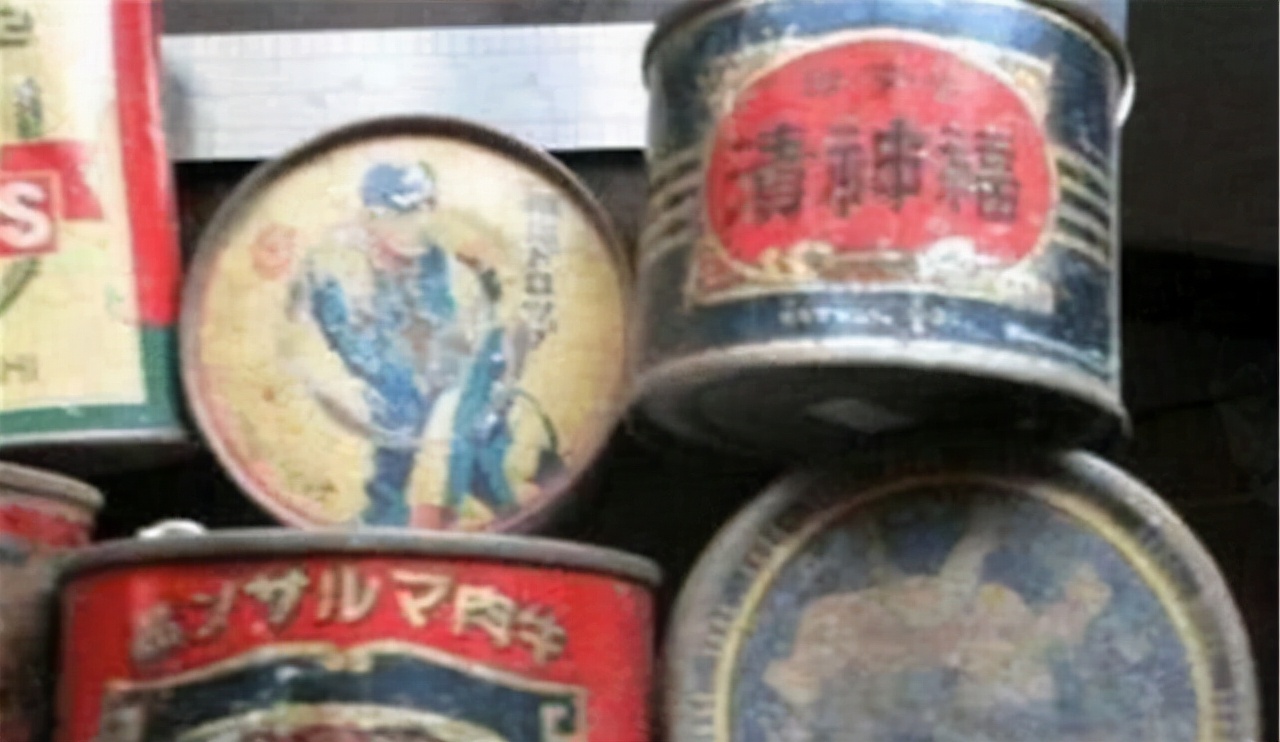 二战日军罐头图片