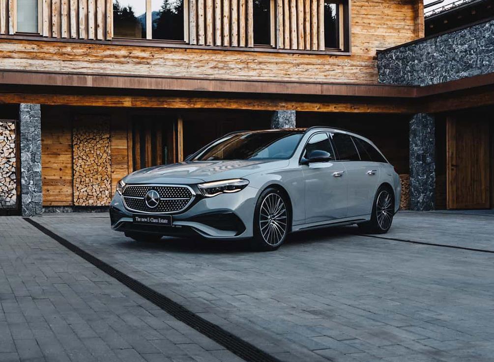 全新奔驰e级旅行版官图发布 颜值升级 造型更优雅