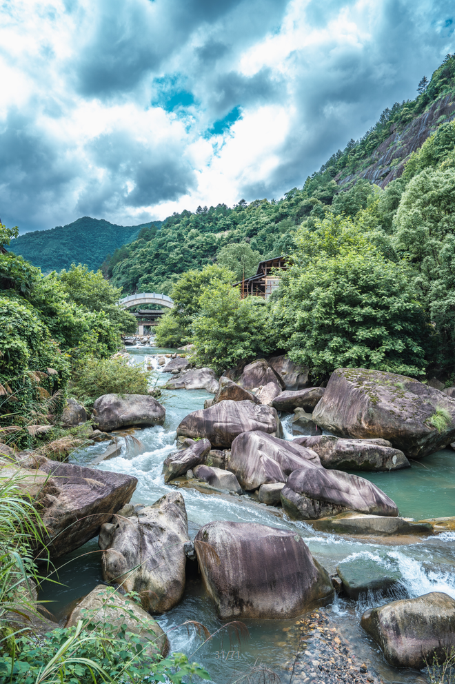上饶望仙谷,山水如画,人间仙境