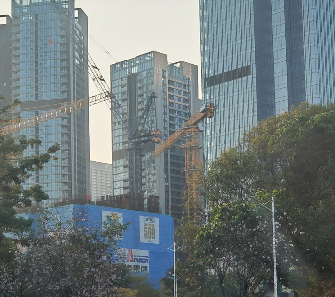 深圳在建最高楼——罗湖之冠城建梅园