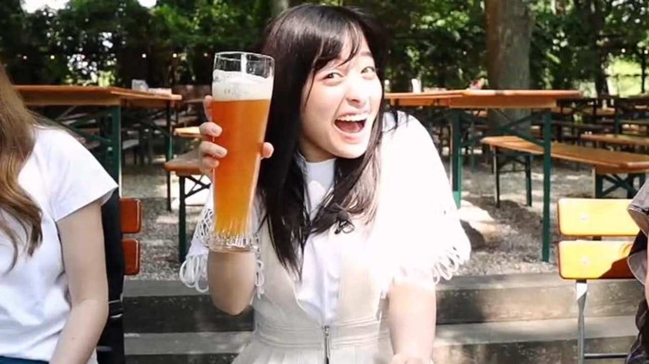 桥本环奈啤酒图片