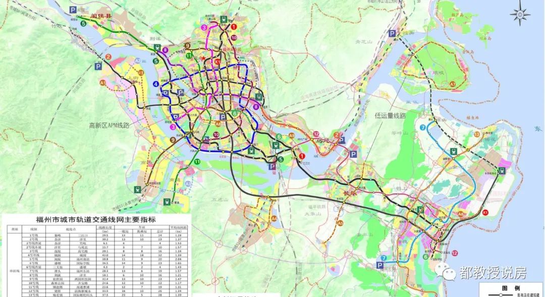 从地铁线网规划调整看福州发展思路,完善主城与向海发展共同侧重