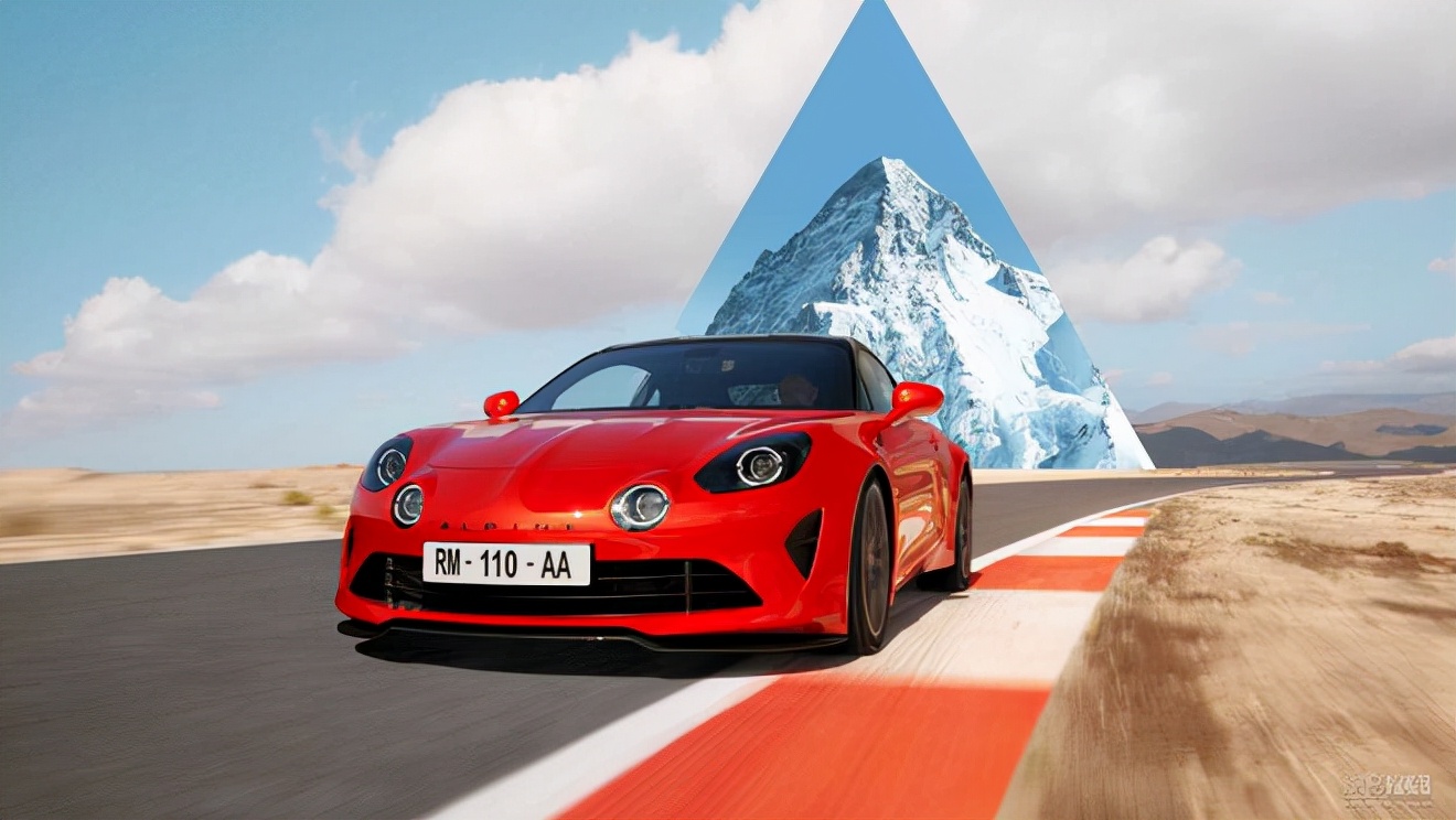 法系跑車的浪漫 新款alpine a110官圖賞析