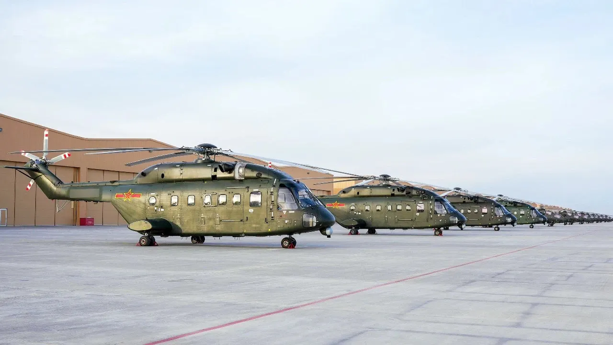 新年全军开训,解放军陆航部队配枪还是小手枪,但美俄配枪强太多