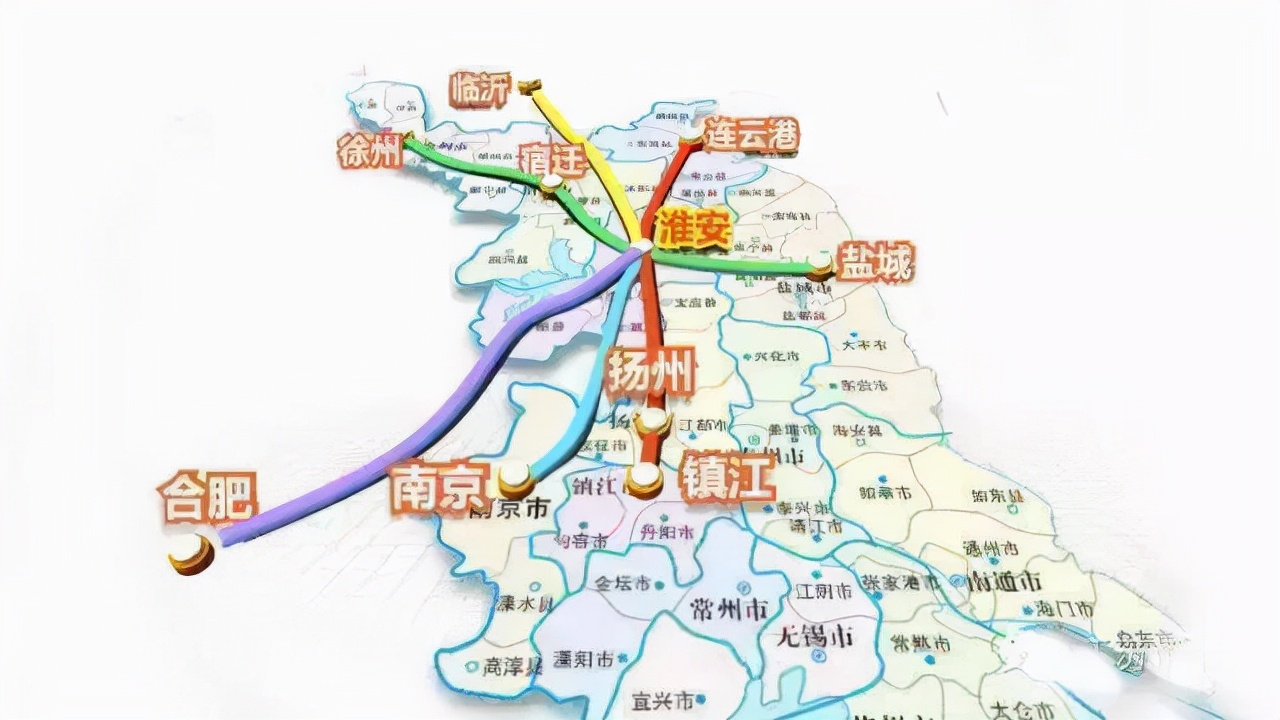 淮安市小火车路线图图片