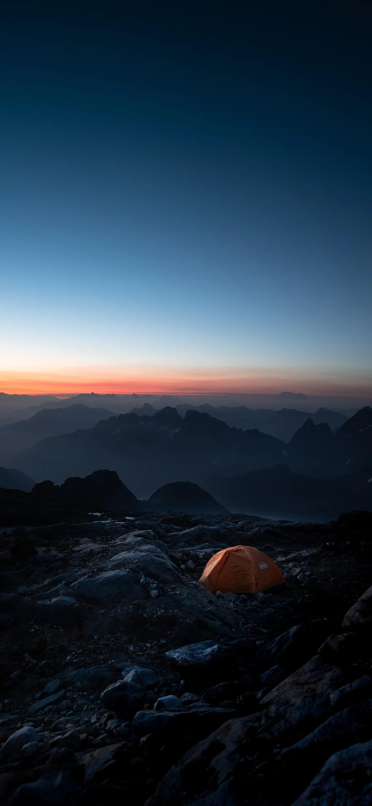 治愈壁纸,禁止熬夜,早睡早起身体好