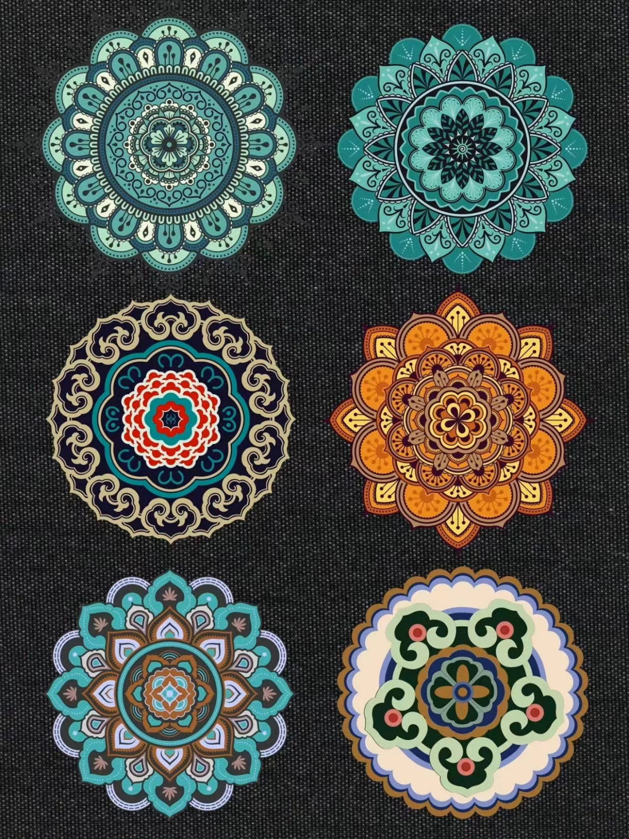 磨金石干货分享敦煌素材飞天鹿花纹祥云