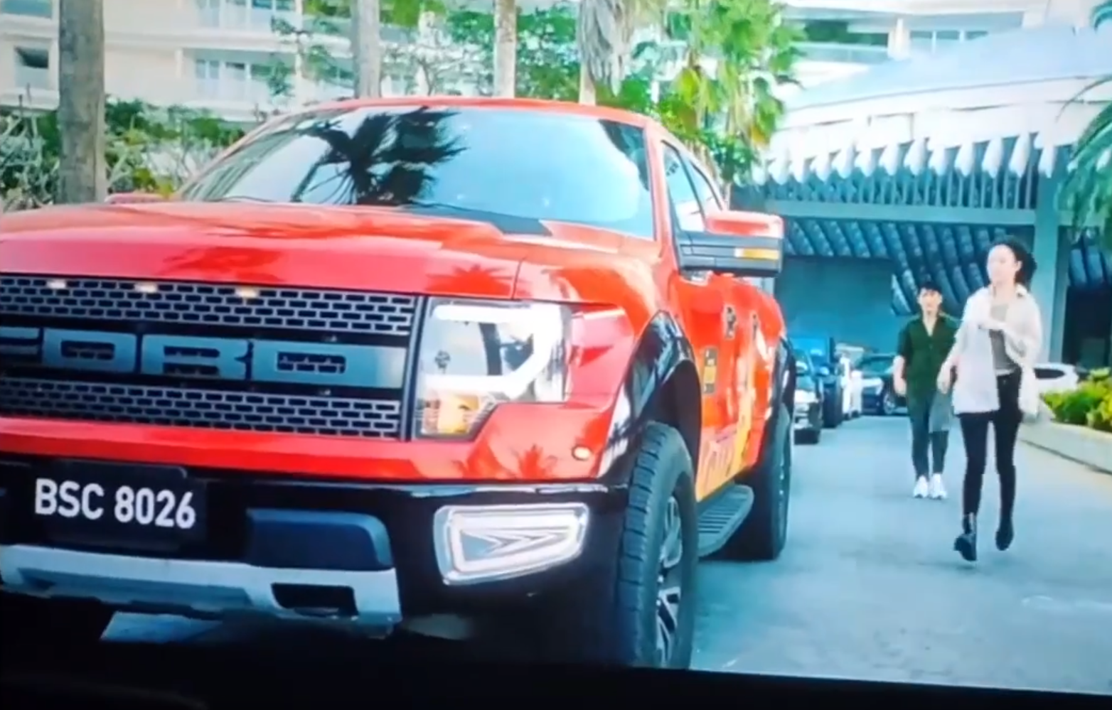 不愧是能配得上帅气版倪妮的皮卡车