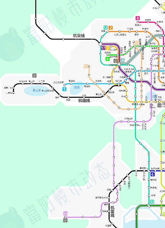 杭州14号线地铁规划图片