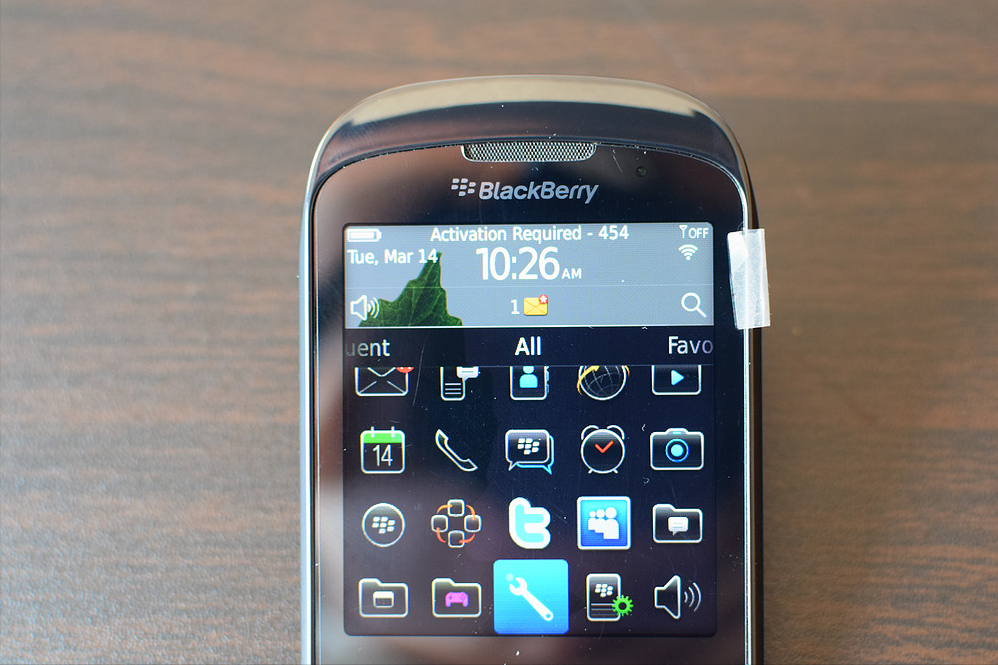 电子怀旧之旅(5)- blackberry 黑莓 9700,9670