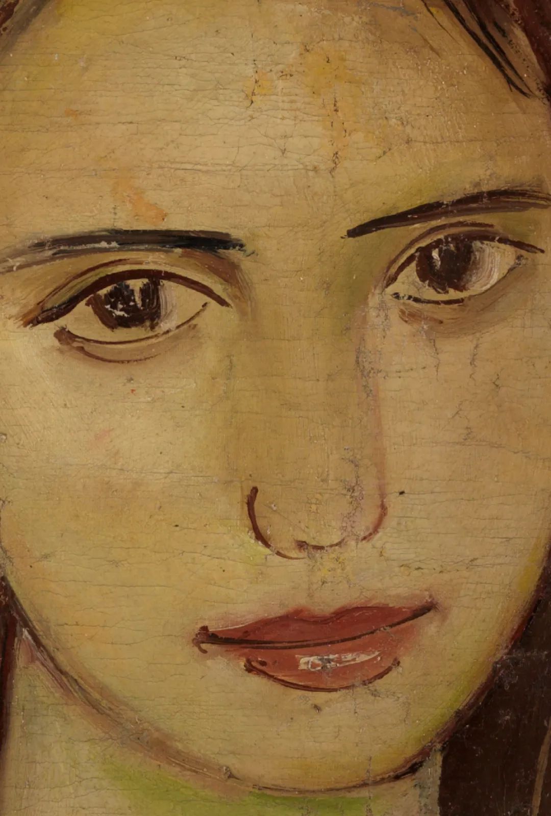 馆长说经典|黑衣女青年像 苏天赐