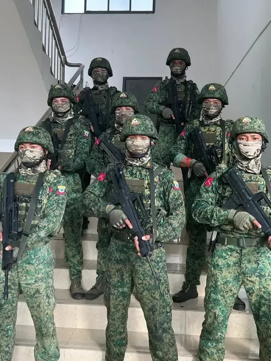 果敢同盟軍特種部隊軍服武器像兔子風格