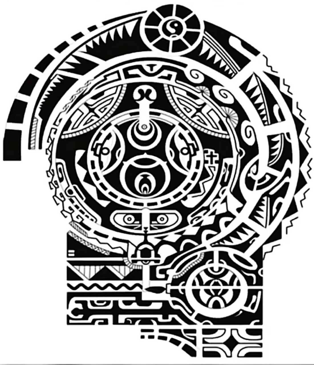 巨石强森 纹身 图腾纹身