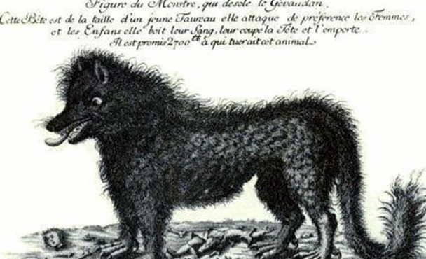 18世纪的热沃当怪兽,三年扑咬致死200多人,吞食96人的凶残怪兽