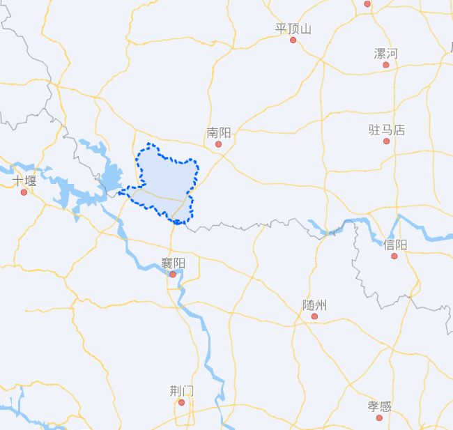 邓州地理位置图片