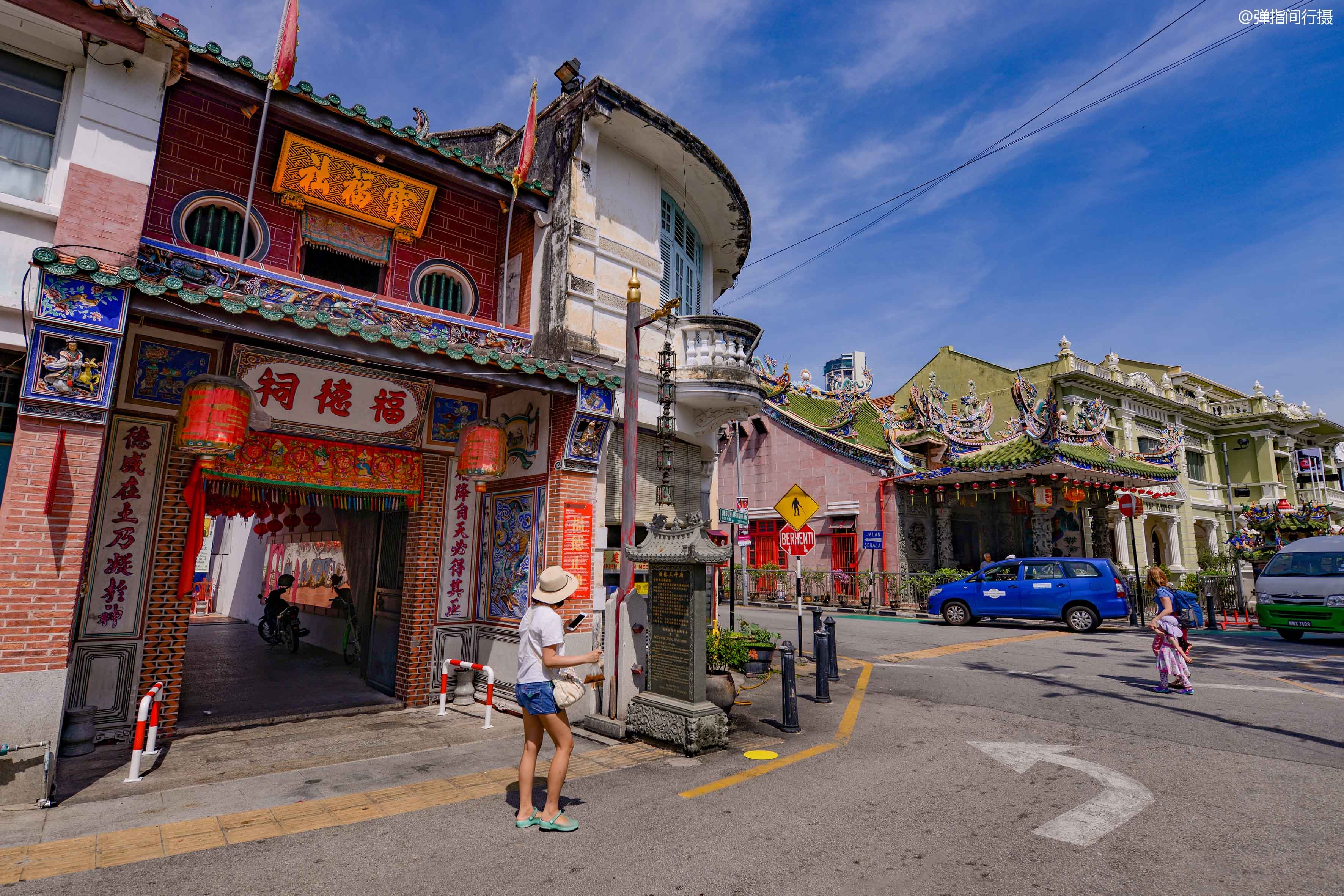 马来西亚"混血城市",西式建筑中式市井,因街头壁画走红全球