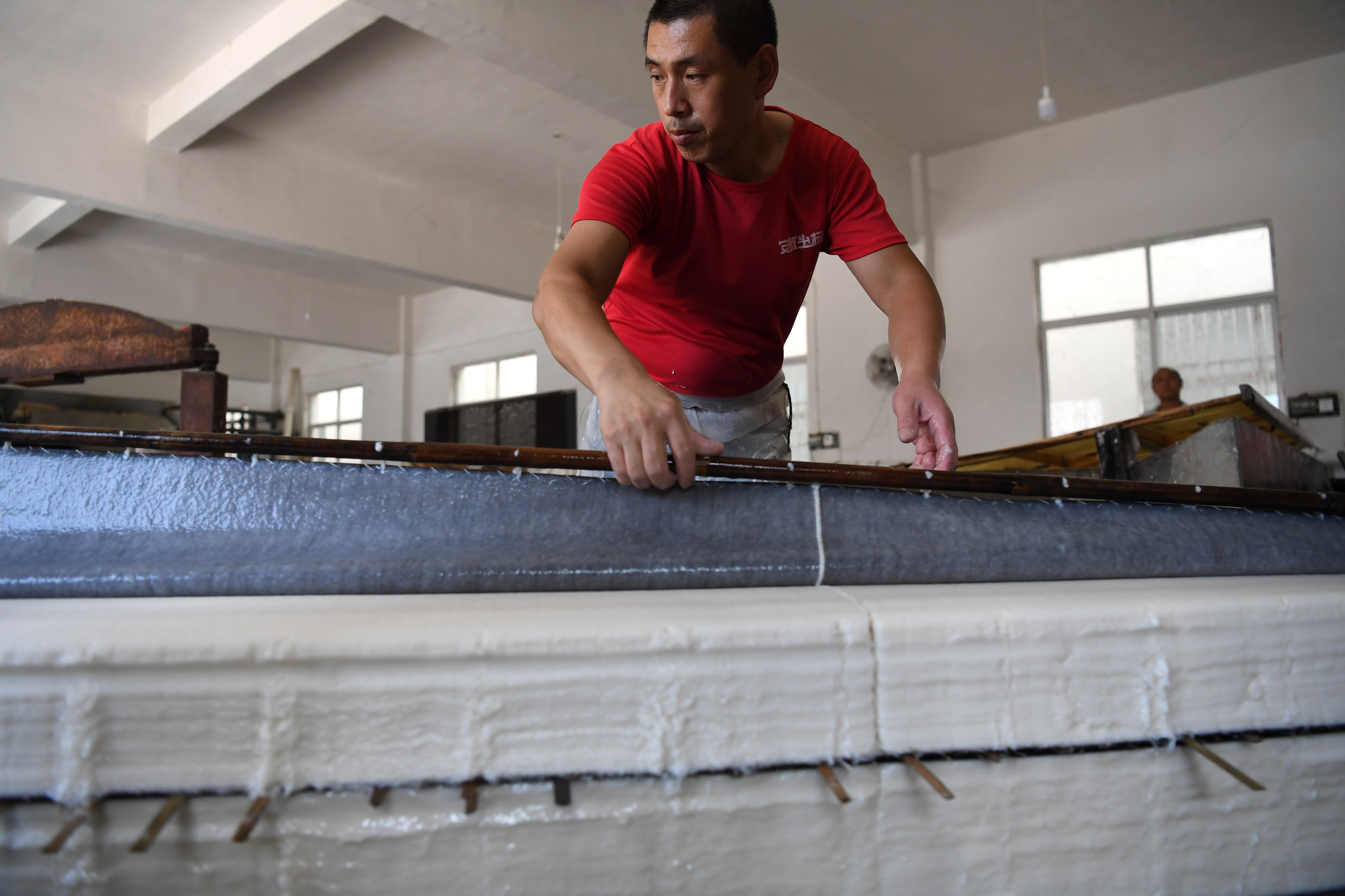 安徽:宣纸产业助力乡村振兴(2)