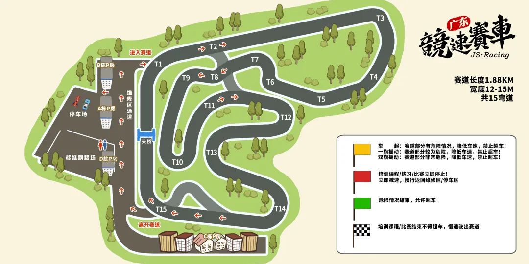 坐标:麻涌广东竞速国际赛车场体验一把"秋名山车神"的刺激踩紧油门,以