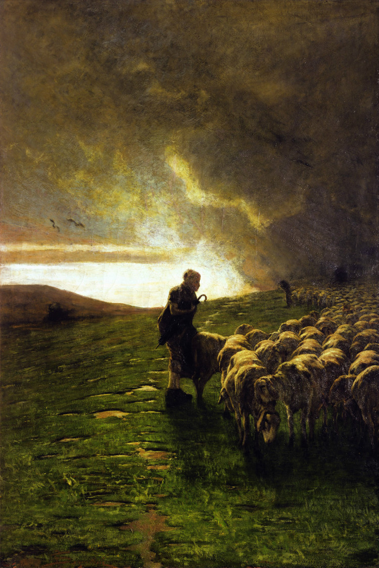 色彩柔美的意大利现实主义油画︱乔凡尼·塞冈提尼的绘画作品