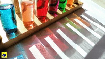 魔力科学小实验影子一定是黑色的吗彩色影子表示不服