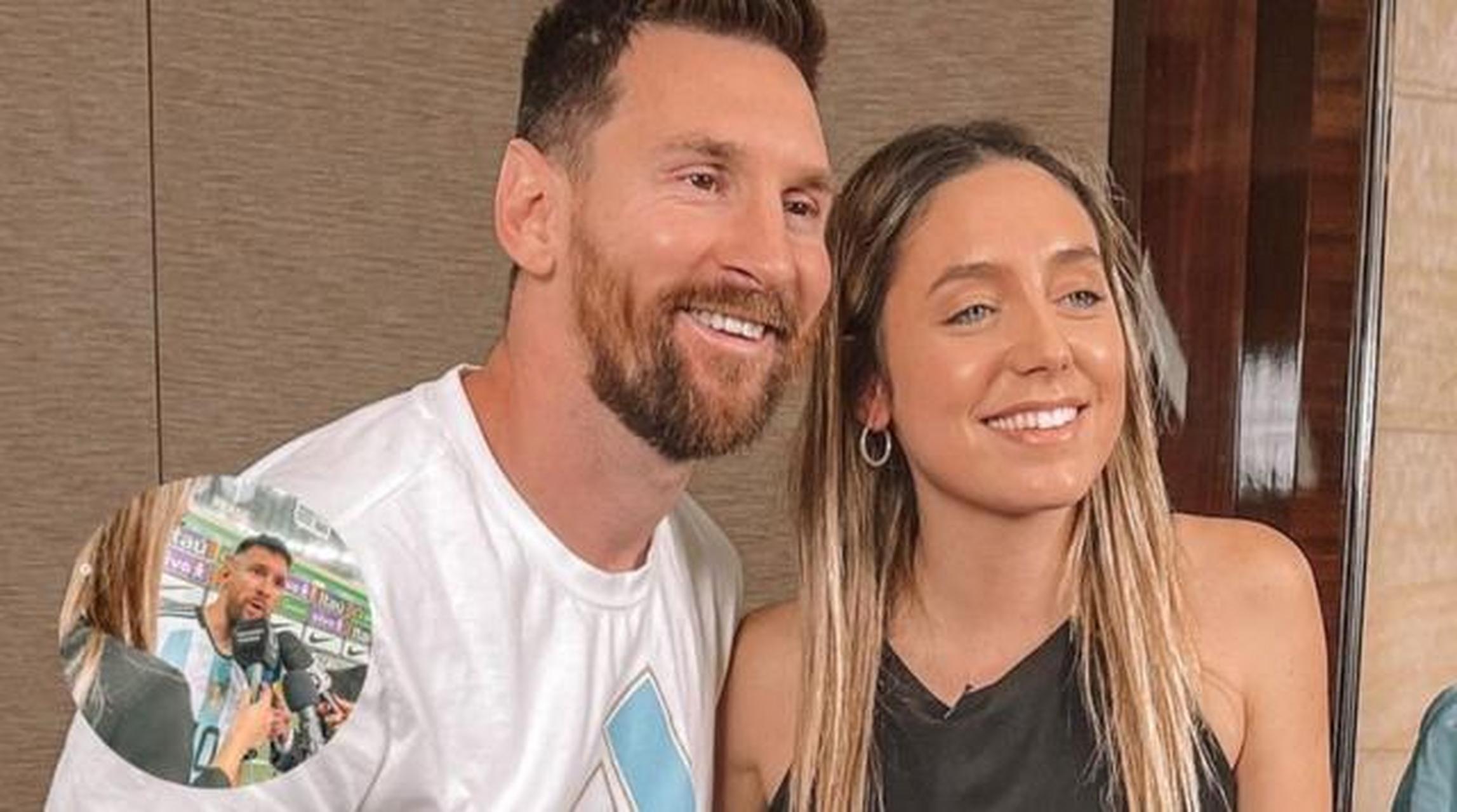 曝梅西和妻子正经历婚姻危机#   阿根廷足球巨星梅西的婚姻危机引起