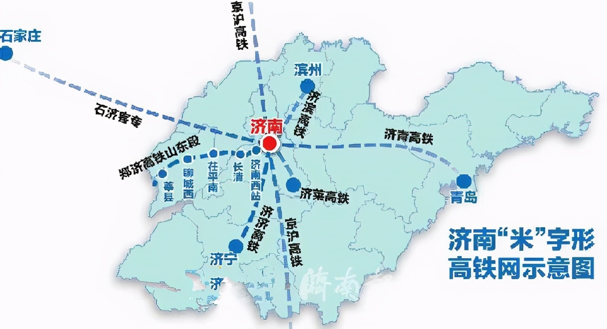 山東高鐵建成線路7條,在建線路7條,高鐵里程將達5700公里