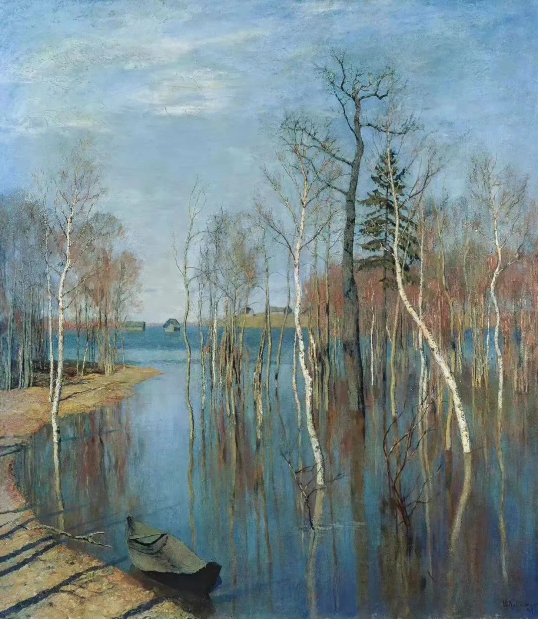 列维坦|最美的白桦林