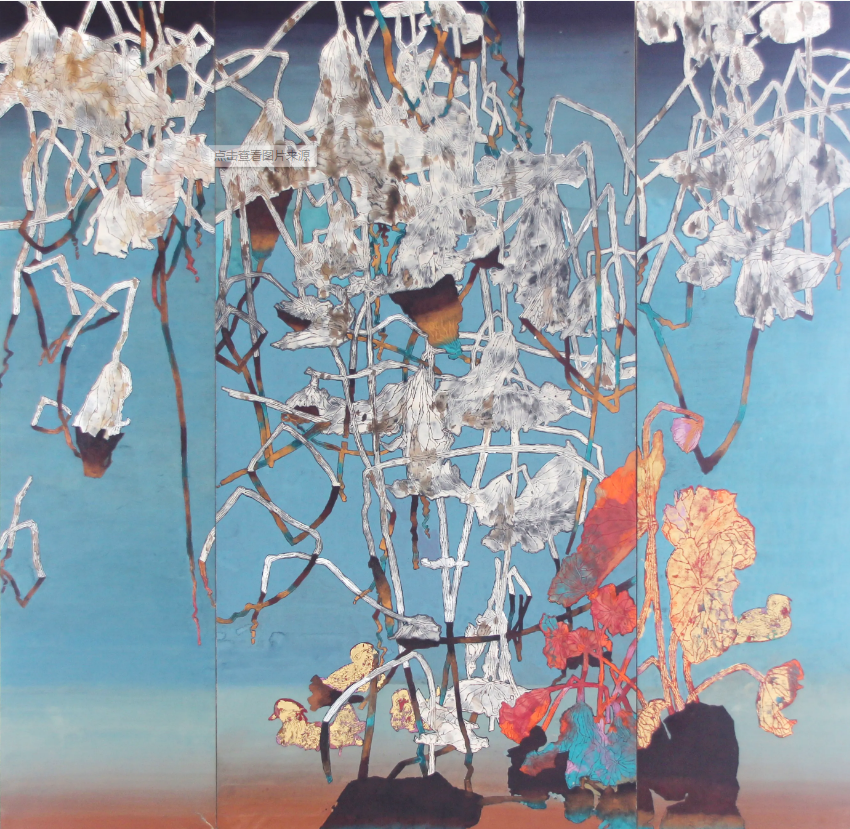 「津门网」郭继英:重彩画的随类赋彩