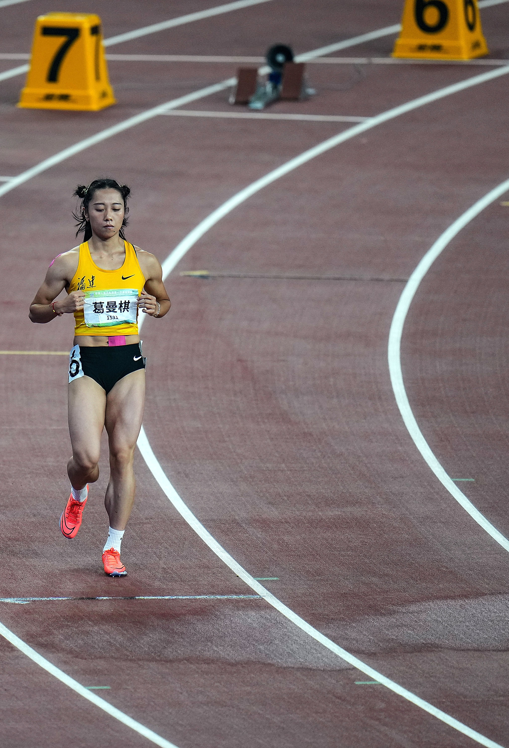 田径——女子200米决赛赛况