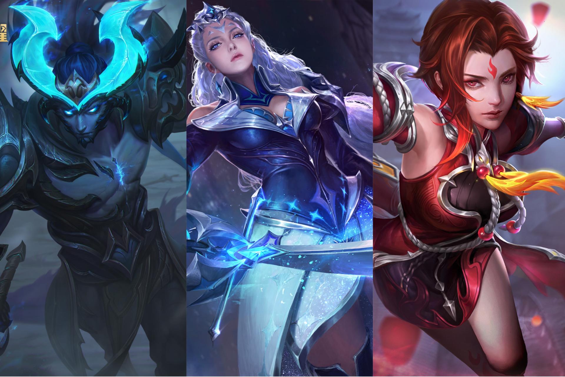 露娜新皮肤官宣,宫本武藏"新史诗"免费送,貂蝉新皮肤再等等