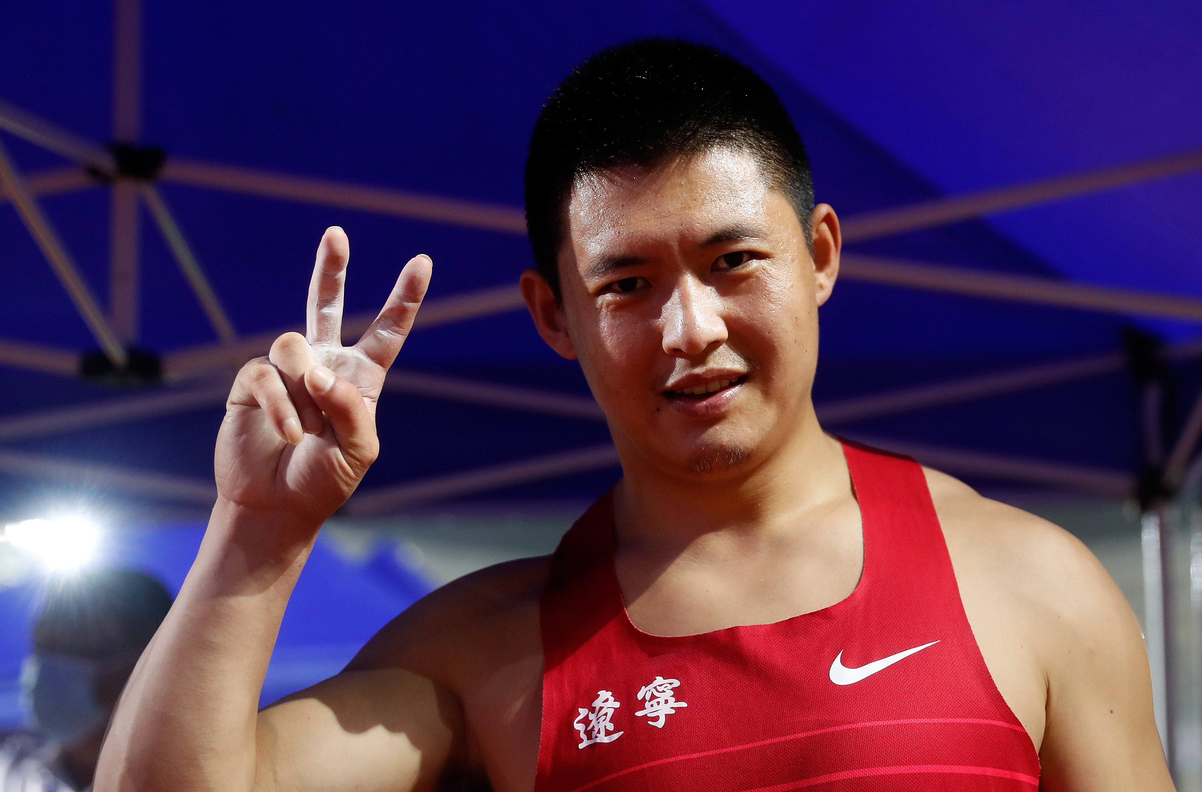 田径——全国锦标赛:男子链球决赛赛况