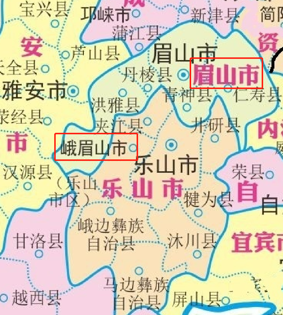 城市改名建议(3):眉山,峨眉山