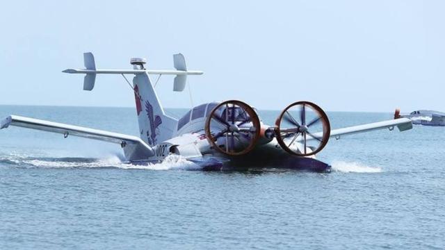 中国第三代地效飞船获得成功,水陆无畏