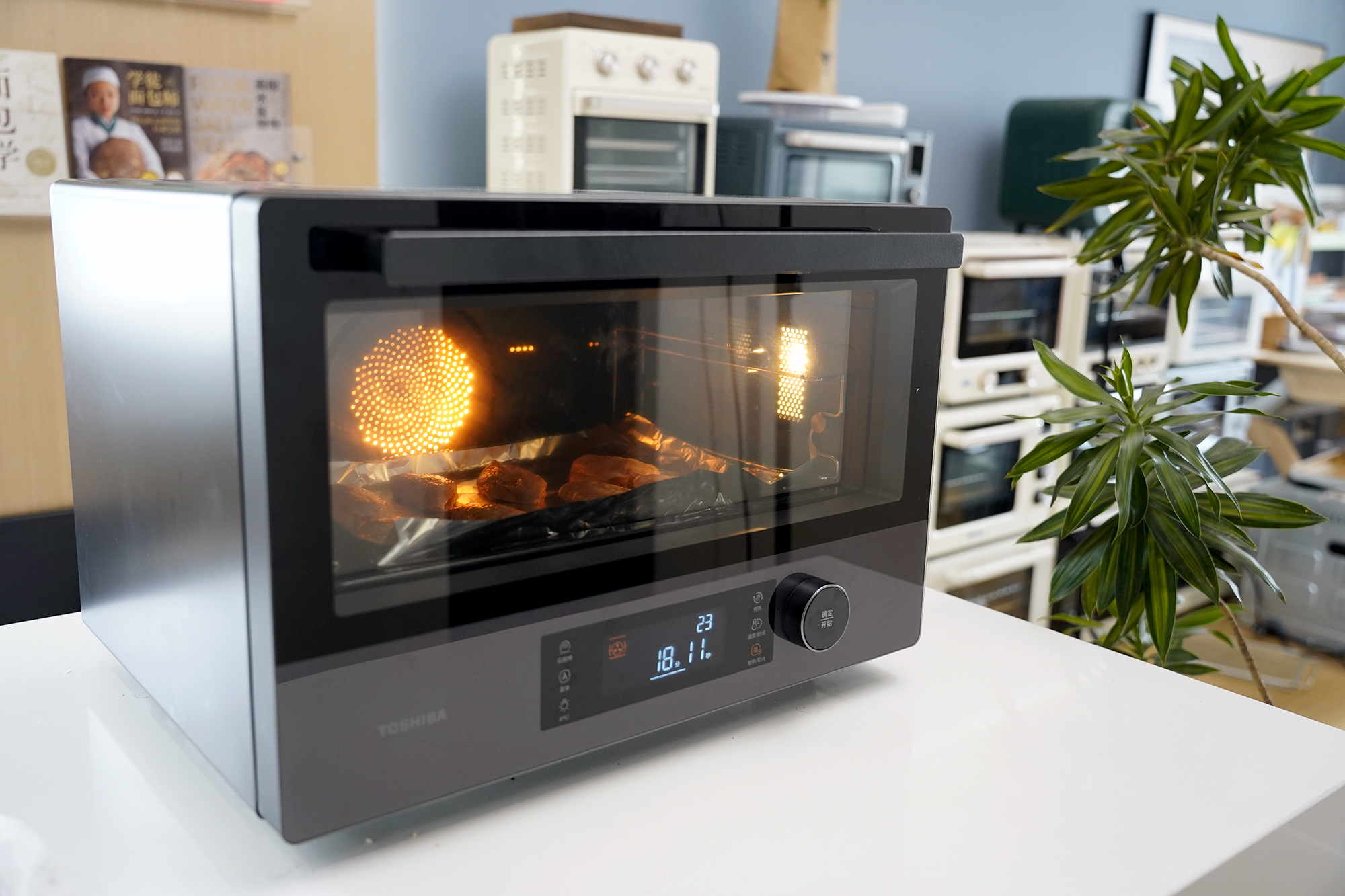 东芝xd7380石窑烤箱超详细评测:高温石窑烤真的很赞!