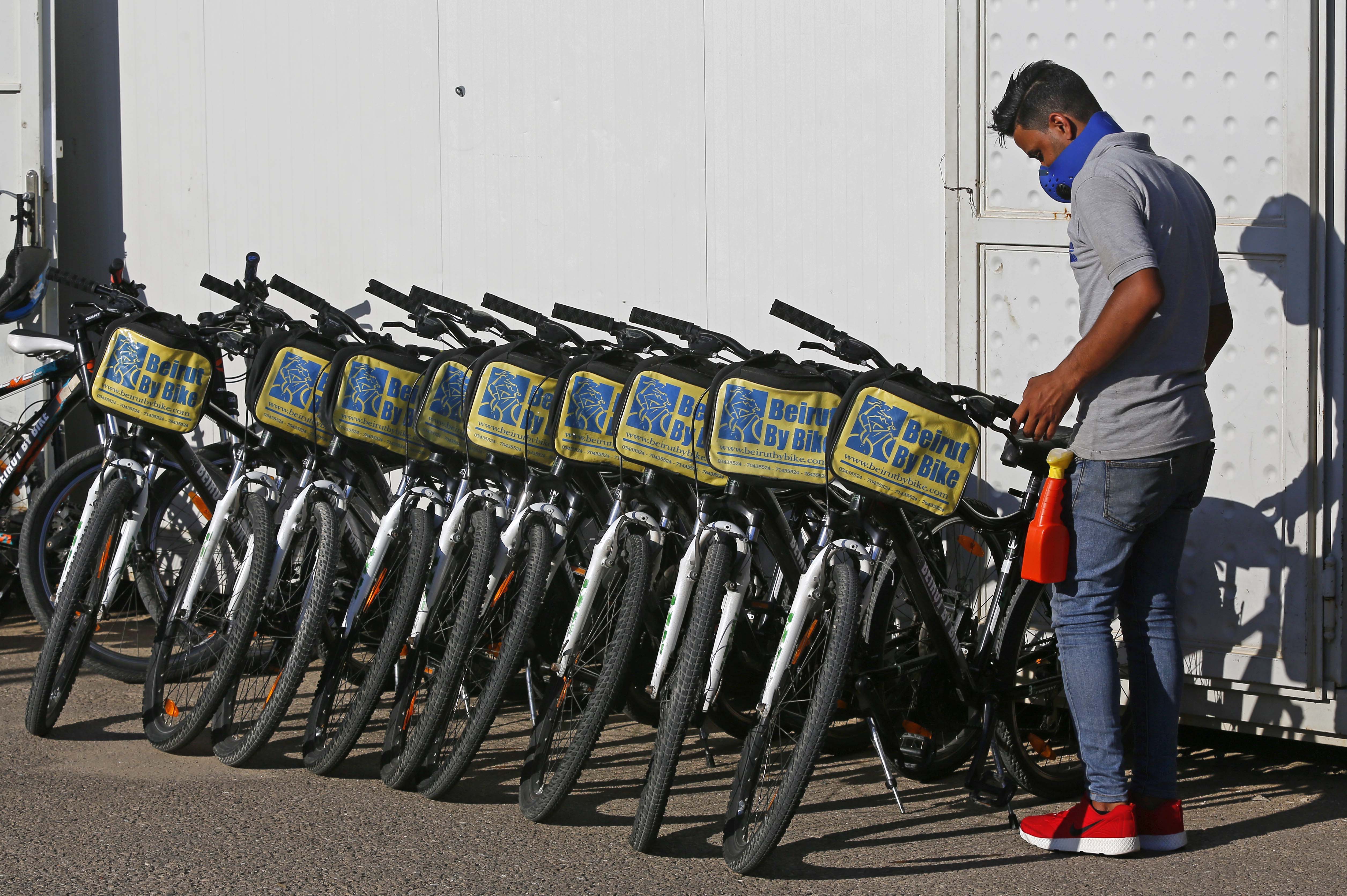 黎巴嫩:疫情下自行车出行受青睐