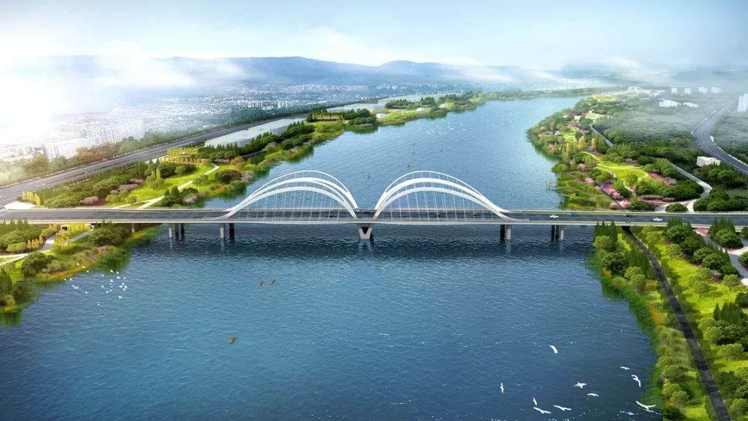 激动!杭州富阳又一座跨江大桥顺利合龙