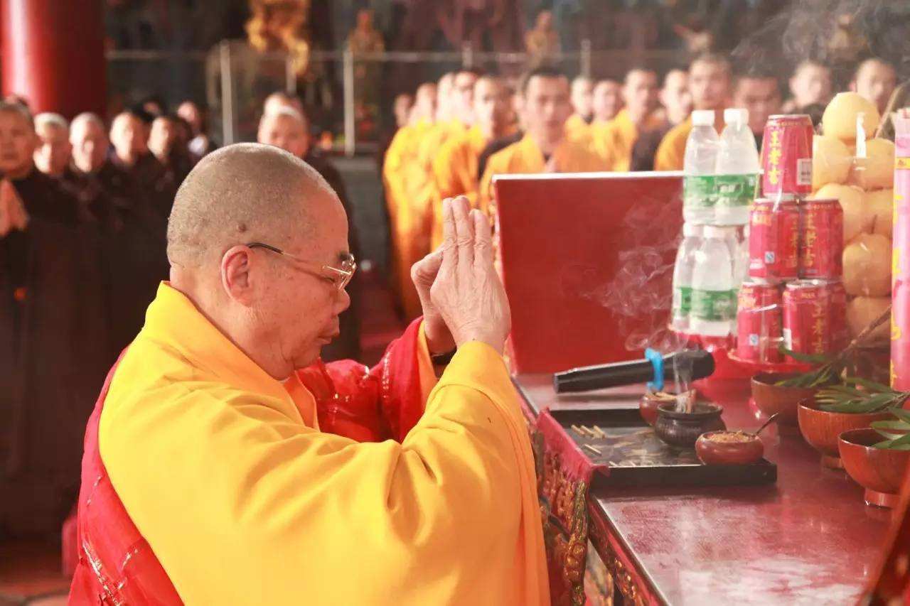 龙华寺方丈释本禅师为广德高僧