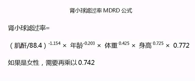 比如一位女性肾友,肌酐66微摩尔每升,年龄30岁,体重55公斤,身高165