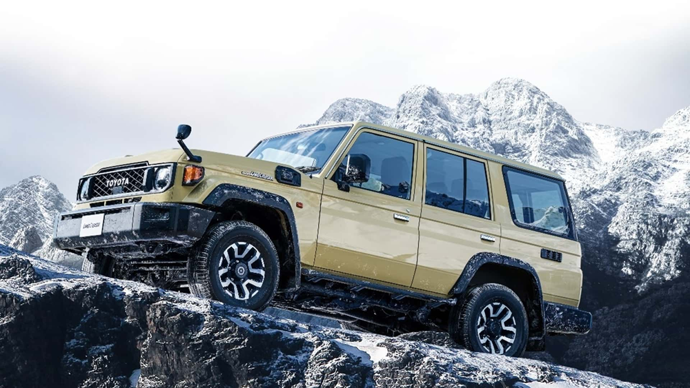 售25.48万元 丰田land cruiser 70系列重返日本市场