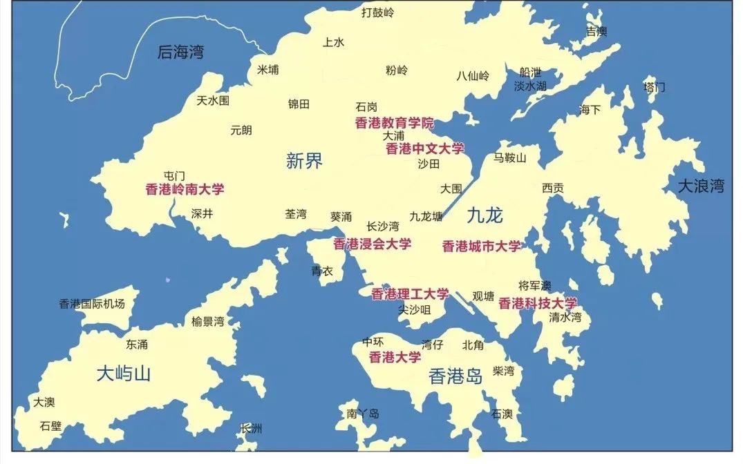 三,中国香港院校/优势专业香港大学2022年qs排名22,港府排名最高的