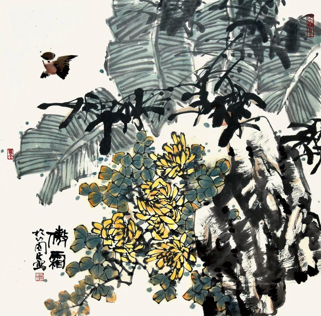 艺开善花——吴东民花鸟画小品欣赏