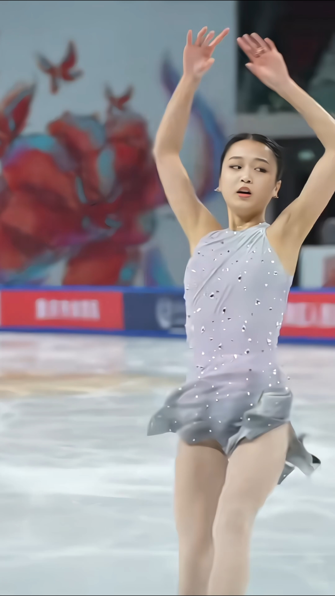 朱易,花滑女神,颜值与实力并存