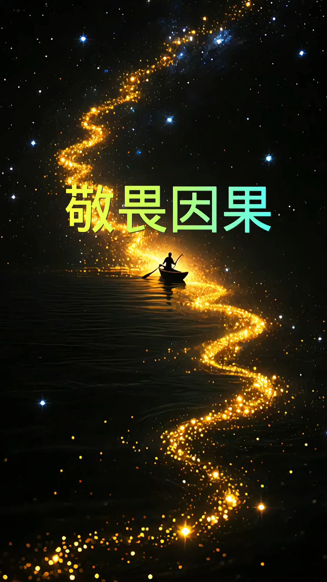 可以不信命运但是要信因果