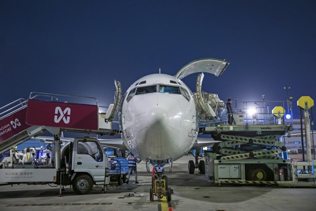 从3到5,深杭天堑变通途!跨越速运波音757大型全货机火线入列