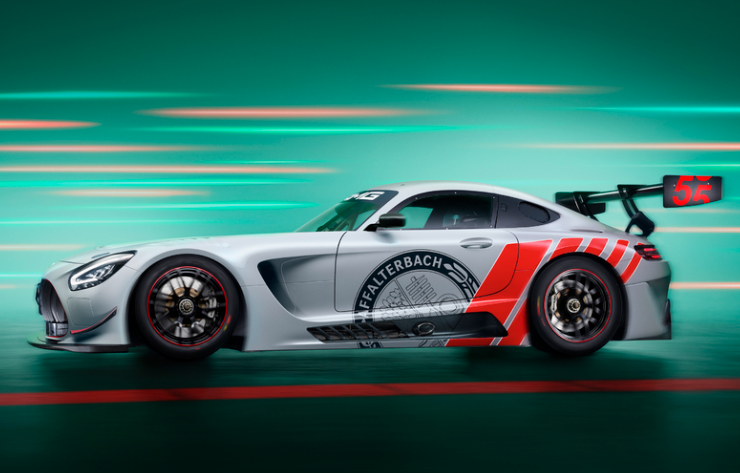 650匹馬力的v8戰馬!全球限量5臺,奔馳amg gt3 edition 55登場