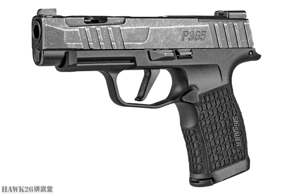 评测:西格绍尔p365xl"幽灵"独特仿磨损外观 堪称顶级自卫武器
