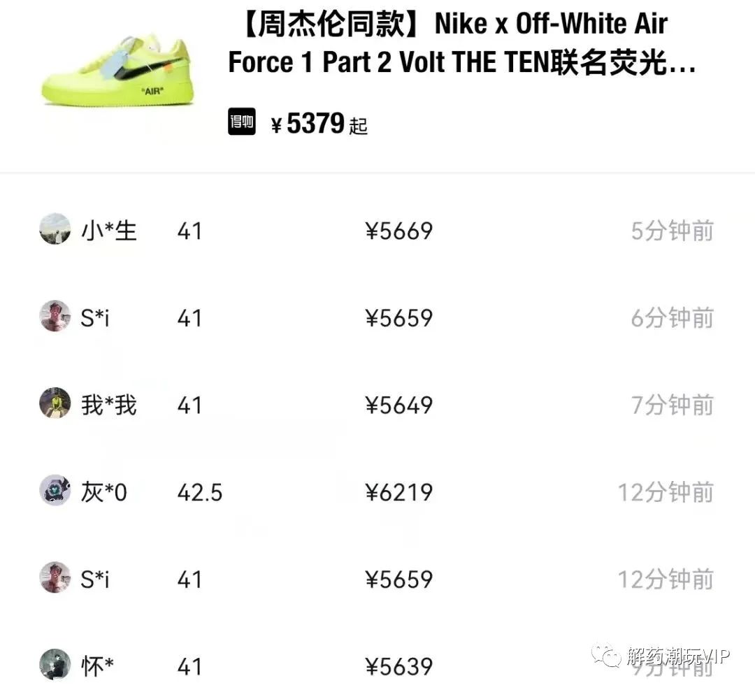 甚至随着水涨船高价格不断起飞,aj1芝加哥联名款暴涨至5万元!