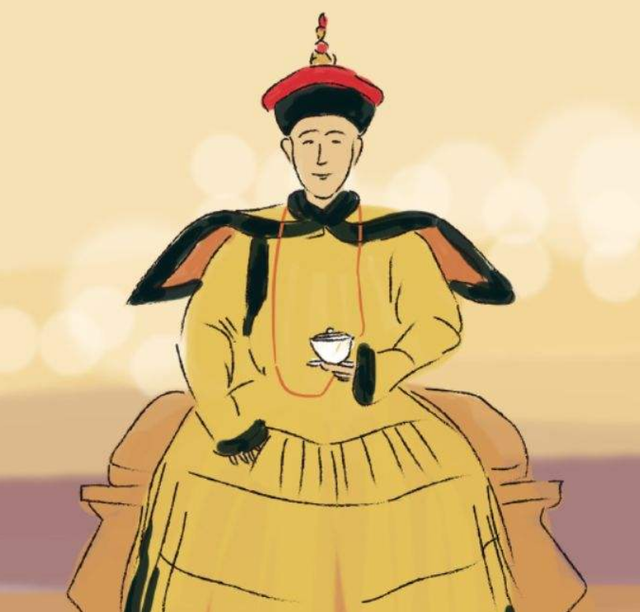 清朝皇帝卡通头像图片
