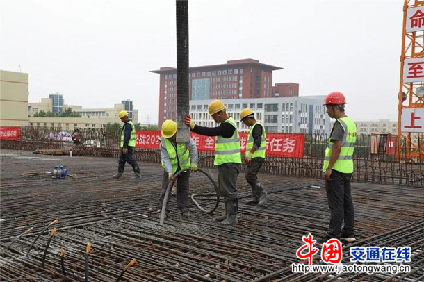 中铁七局国道310项目祥云路高架桥主体完工